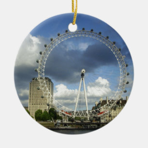 Ornamento De Cerâmica London Eye