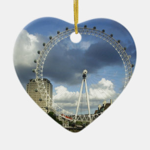 Ornamento De Cerâmica London Eye