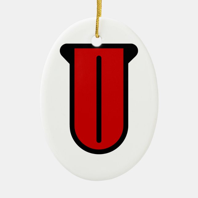 Ornamento De Cerâmica Longa 👅 (Frente)