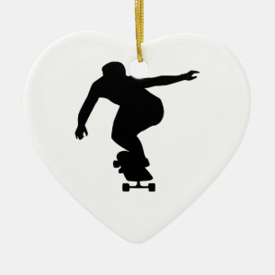 Ornamento De Cerâmica Longboard