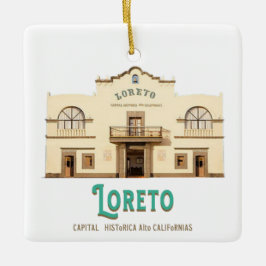 Ornamento De Cerâmica Loreto Baja California Sur Mexico