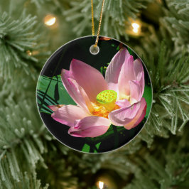Ornamento De Cerâmica Lotus Blossom