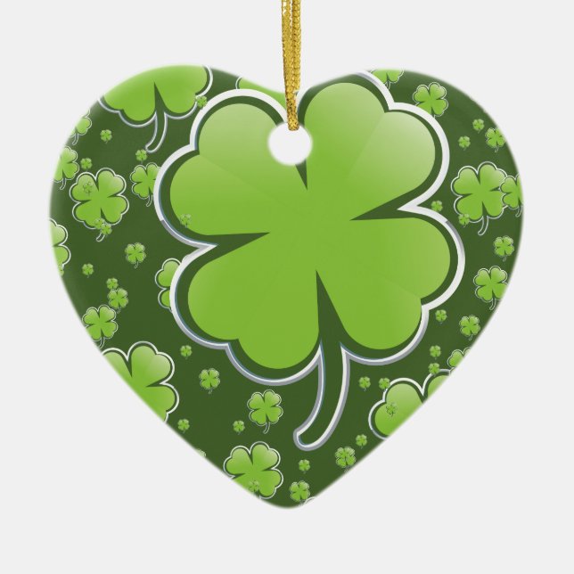 Ornamento De Cerâmica Lucky Charms (Frente)