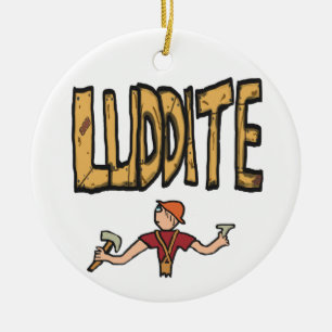 Ornamento De Cerâmica Luddite