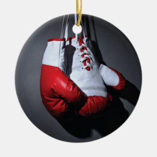 Ornamento De Cerâmica Luvas de boxe