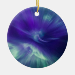 Ornamento De Cerâmica Luz do norte