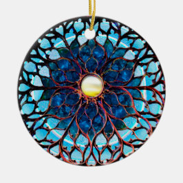 Ornamento De Cerâmica Luz solar após a tempestade