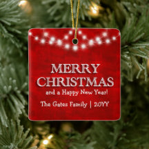 Luzes de Natal Simples e Personalizadas