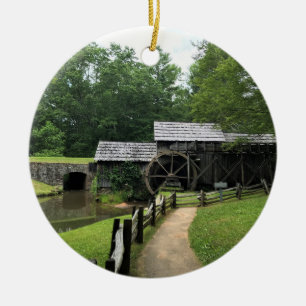 Ornamento De Cerâmica Mabry Mill, Virginia