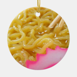 Ornamento De Cerâmica Macarronetes de Ramen