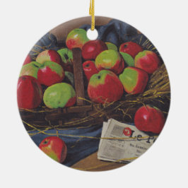 Ornamento De Cerâmica Maçãs (por Félix Vallotton)