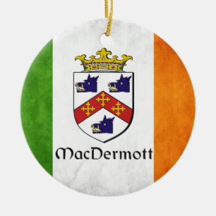 Ornamento De Cerâmica MacDermott Irlandês