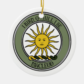 Ornamento De Cerâmica MacLeod/antigo