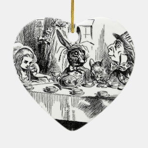 Ornamento De Cerâmica Mad Hatter