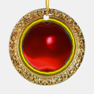 Ornamento De Cerâmica Madonna do Magnificat