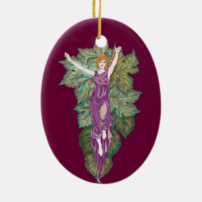 Ornamento De Cerâmica Mãe-deusa do Demeter (Verso)