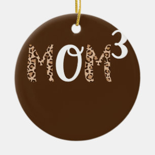 Ornamento De Cerâmica Mães Mãe3 Mãe Cortou Mãe de Três Mães de Três Mães