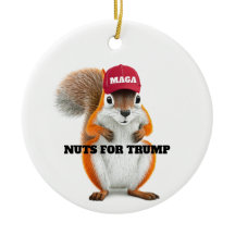 MAGA Peanut o Esquilo Loucos para Trump