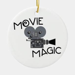 Ornamento De Cerâmica Magia de filmes
