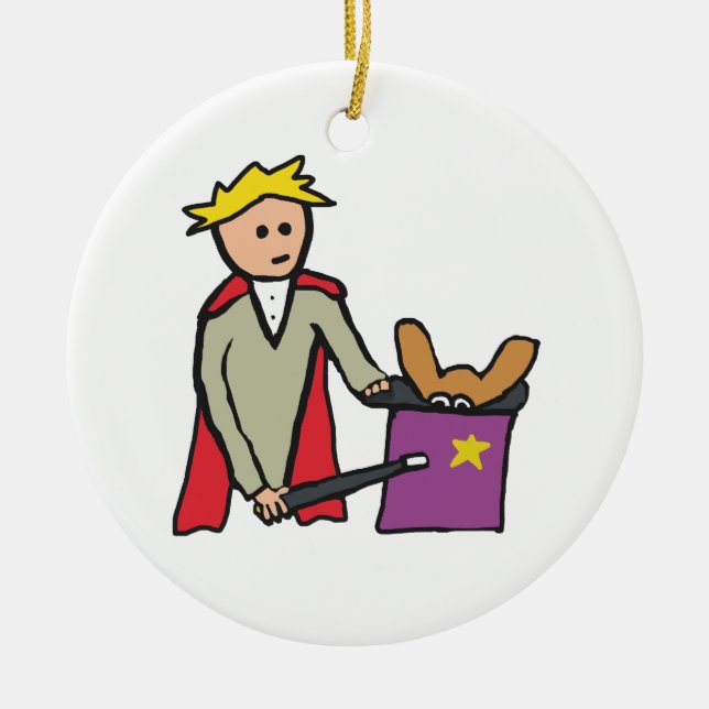 Ornamento De Cerâmica Mágico (Frente)