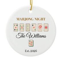 Mahjong de Natal Personalizado