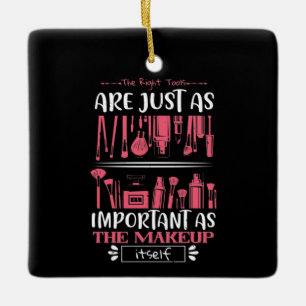 Ornamento De Cerâmica Makeup - As Ferramentas Certas Para Makeup