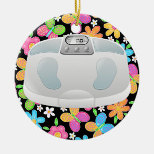 Ornamento De Cerâmica Malhação! Dieta! Exercício! Decoração