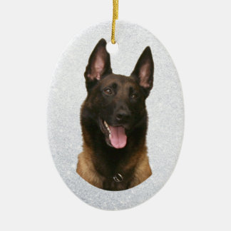 Ornamento De Cerâmica malinois belgas