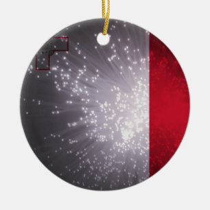 Ornamento De Cerâmica Malta