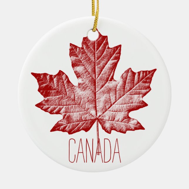 Ornamento De Cerâmica Manejo do Canadá - oferta personalizada de Souveni (Frente)