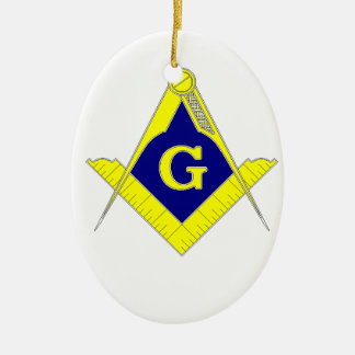 Ornamento De Cerâmica Mansonic