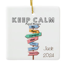 Mantenha a calma. Temos um plano de projeto.