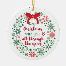 Mantenha o Natal com você