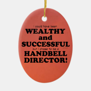 Ornamento De Cerâmica Manuscrito Diretor rico e bem-sucedido de cerâmica