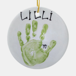 Ornamento De Cerâmica Mão de Lilli