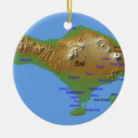 Mapa de Bali Holliday