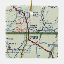Mapa Retroativo Kanab Utah