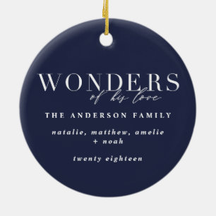 Ornamento De Cerâmica Maravilhas da sua amada xadrez de Natal religioso