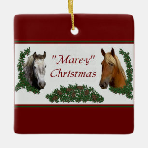 Ornamento De Cerâmica Mare-y Christmas