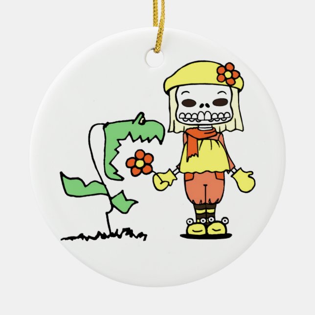 Ornamento De Cerâmica Mari Mortê (Frente)