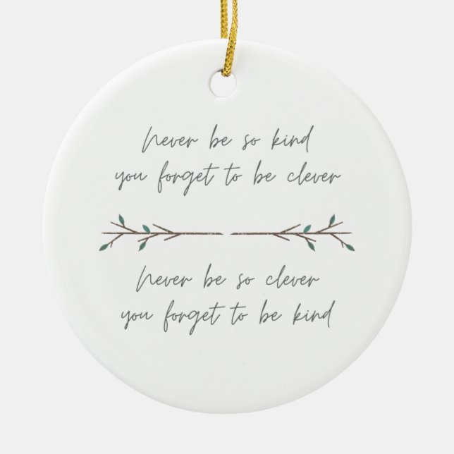 Ornamento De Cerâmica Marjorie (Frente)