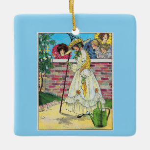 Ornamento De Cerâmica Mary Mary Muito Ao Contrário De Como Seu Jardim Cr