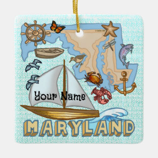 Ornamento De Cerâmica Maryland