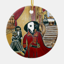 ORNAMENTO DE CERÂMICA MÁSCARA DOXIE