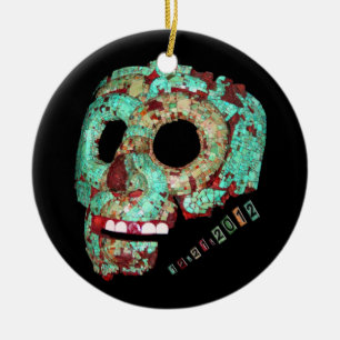 Ornamento De Cerâmica Mask-2012 maia