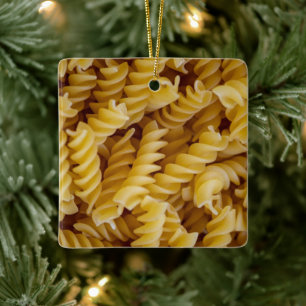 Ornamento De Cerâmica Massas alimentícias fusilli