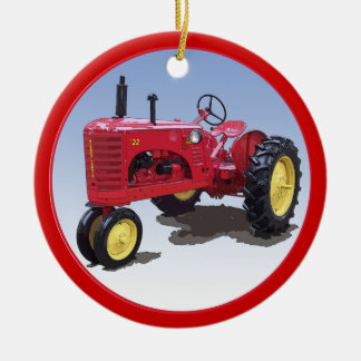 Ornamento De Cerâmica Massey Harris Modelo 22