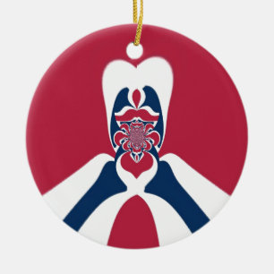 Ornamento De Cerâmica Matata E-T extraterrestre Hakuna Eu venho em paz