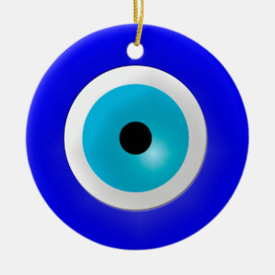 Ornamento De Cerâmica Mau Eye Charm