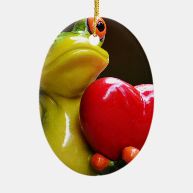 Ornamento De Cerâmica Me Ame...Sou Lonley (Frente)